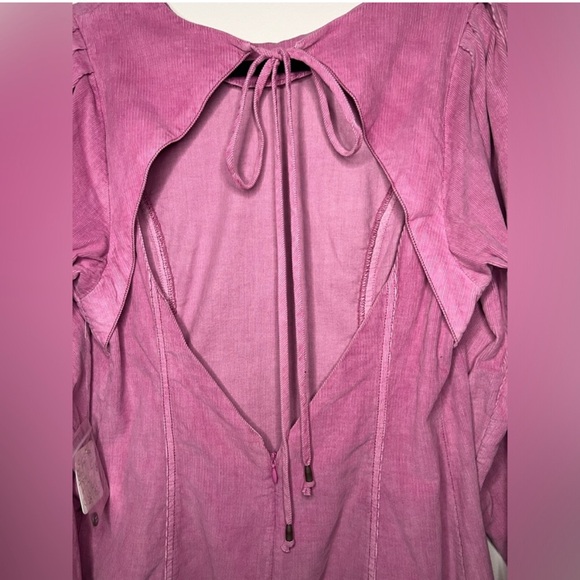 NWT New Free People - Corduroy Starlight Mini Dress - Size 12 - Picture 5 of 12